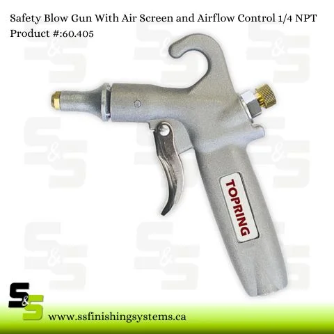 TOPGUN Protective Air Screen Safety Blow Gun