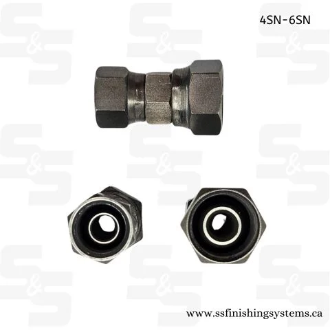 Hosco Union 1/4 NPS(F) Swivel x 3/8 NPS(F) Swivel