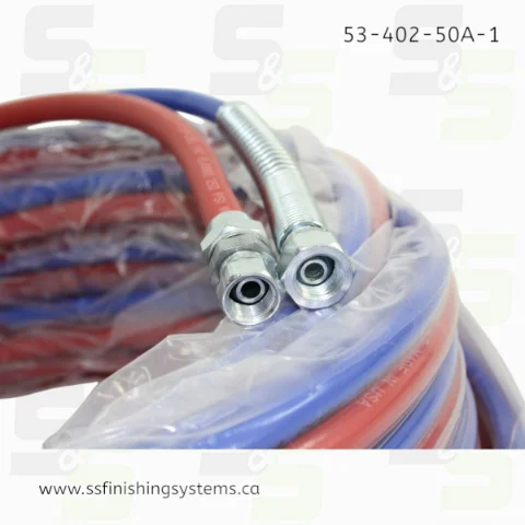 AAA Fluid & Air Hose Assembly 3/16" ID x 50 ft