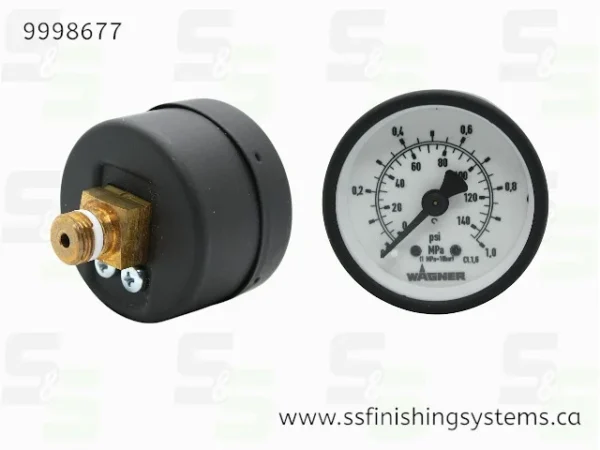 Wagner Pressure Gauge 0-10 bar (d40) 1/8