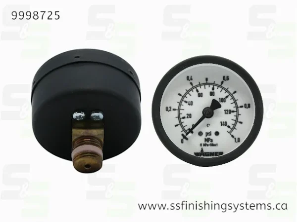 Wagner Pressure Gauge 0-10 bar (d50) 1/4