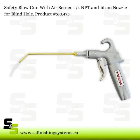 TOPGUN Protective Air Screen Safety Blow Gun