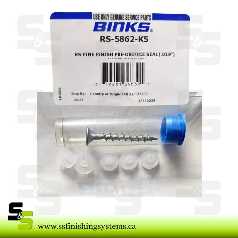 Binks RS Fine Finish Pre-Orifice Seal
